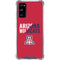 University of Arizona Wildcats Logo Split Red Galaxy S20 FE Clear Case